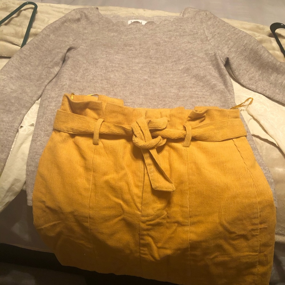 COPY - Skirt and sweater